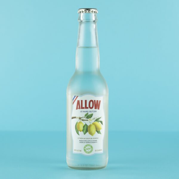 ALLOW (4,5°)<br> Citron & fleur de sureau <br> Pack de 12 bouteilles