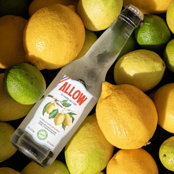 ALLOW (4,5°) <br> Citron & fleur de sureau <br> Pack de 6 bouteilles – Image 2